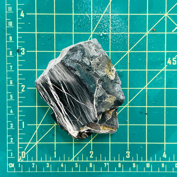 Black Rough Natural White Buffalo Turquoise Chunk Dimensions