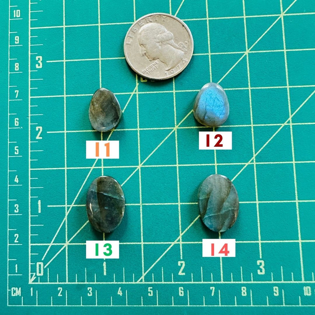 4. Large Oval Labradorite - 020924 – Turquoise Moose