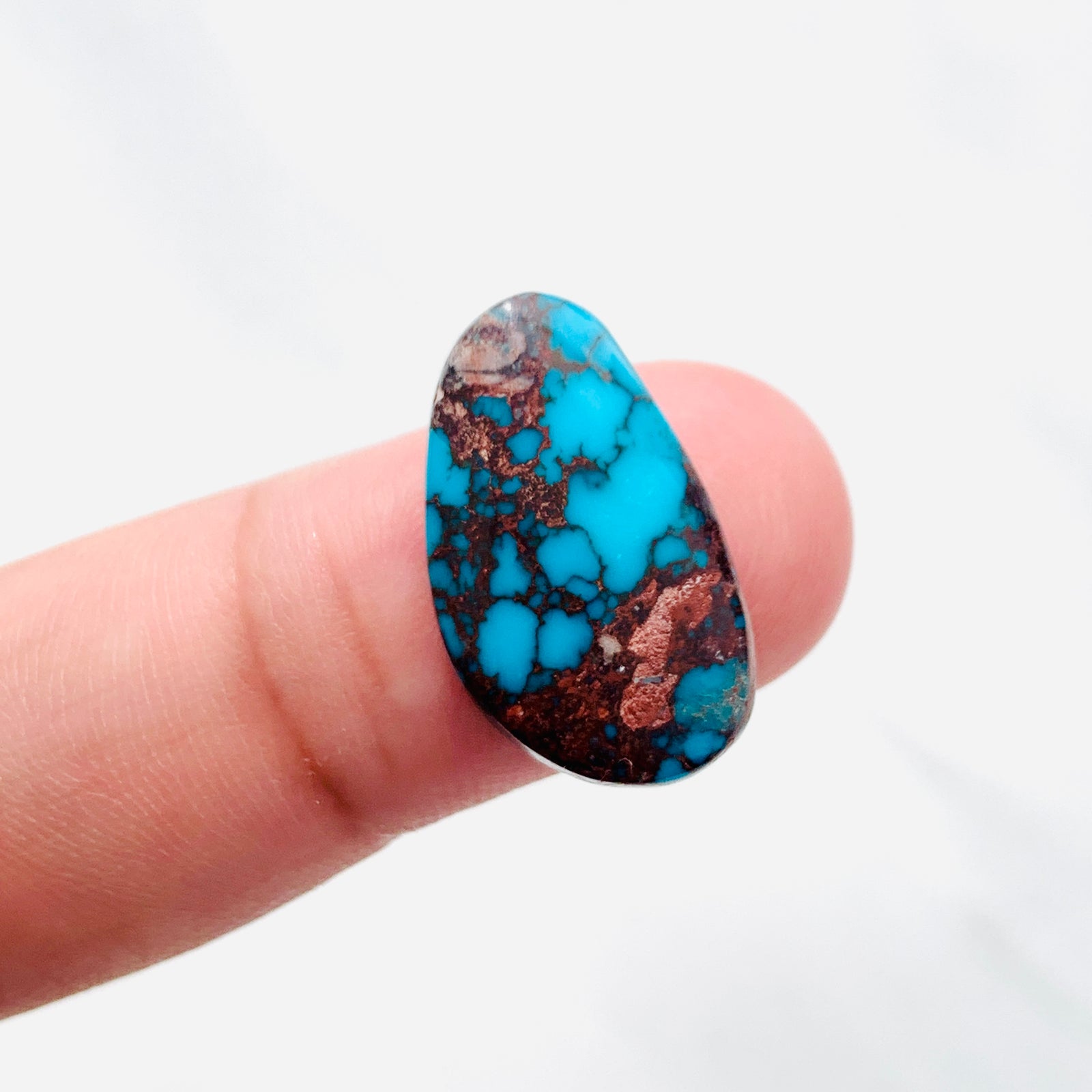 BLEU RUBANページ 925 Sterling Silver Pear Blue Topaz Bujukan Ring @ $200