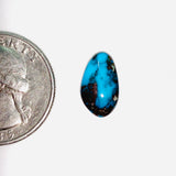 Small Sky Blue Teardrop Bisbee Turquoise Dimensions