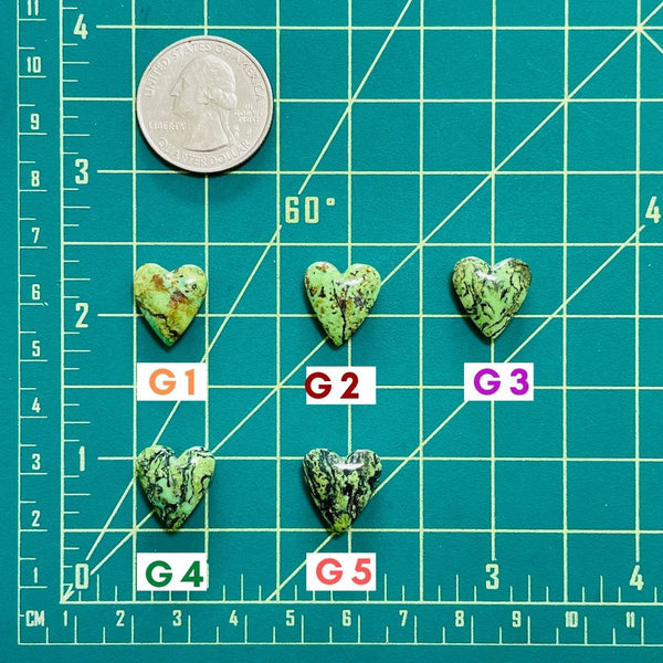 3. Medium Heart Green Yungai - 072823