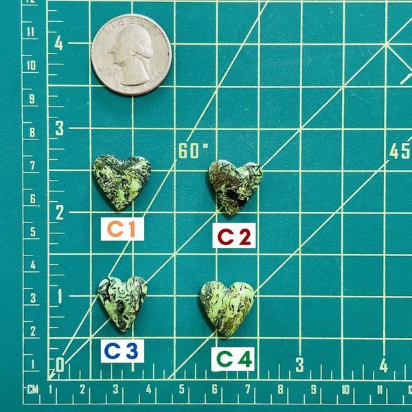 4. Medium Heart Green Yungai - 123123