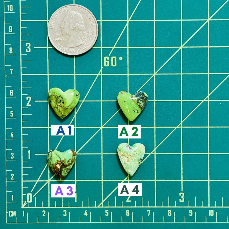 2. Medium Heart Green Yungai - 071423