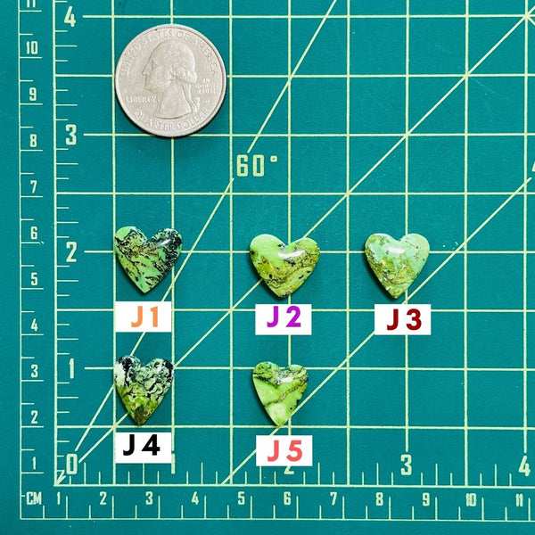 1. Small Heart Green Yungai - 070223