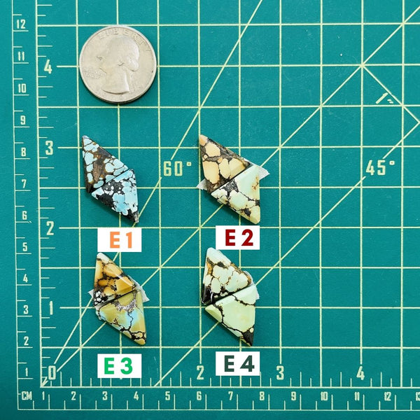 4. Large Triangle Mixed, Set of 2 - 121923
