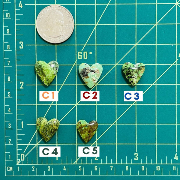 4. Medium Heart Green Yungai - 071823