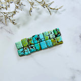 Small Mixed Bar Mixed Turquoise, Set of 16 Background