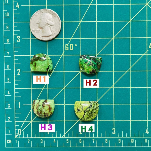 1. Small Half Moon Green Yungai - 111223