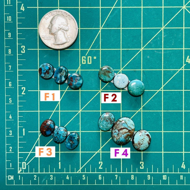 2. Small Round Mixed, Set of 3 - 091223