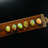 Authentic Ethiopian Oval Opal Cabochons, set of 6