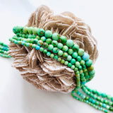 Sonoran Lime Turquoise Round Beads