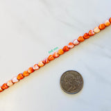 Royal Orange Spiny Oyster Other Heart Beads