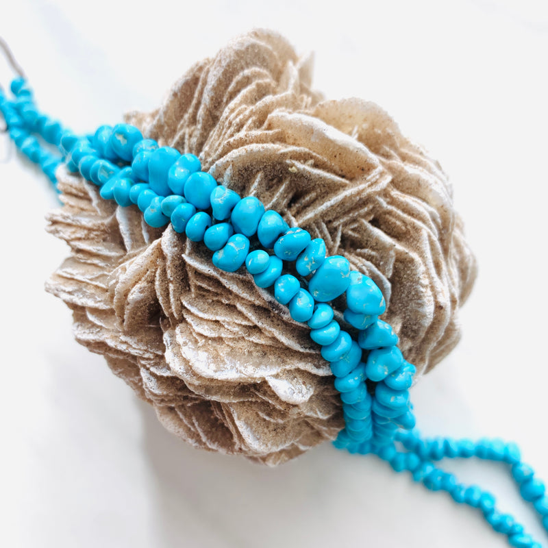 Blue Ridge Turquoise Nugget Beads