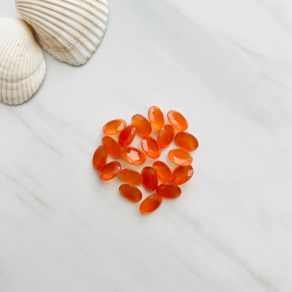10x12mm Oval Carnelian, Set of 1 – Turquoise Moose
