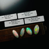 Authentic Ethiopian Surfboard Opal Cabochons, set of 4